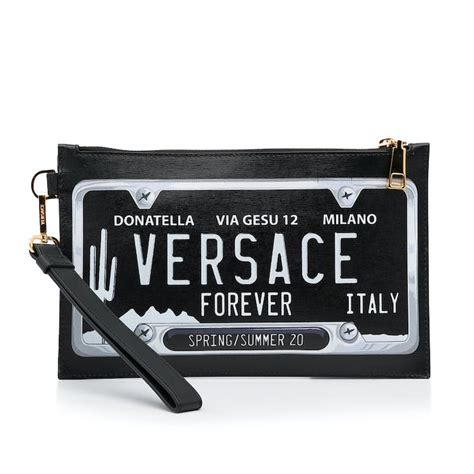 versace license plate|Versace Vintage voor Dames .